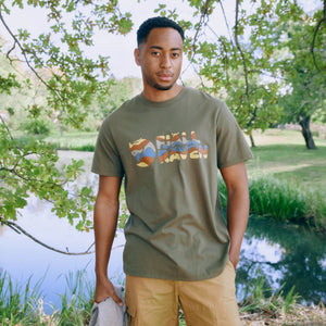 Multicolor Logo T-Shirt Men