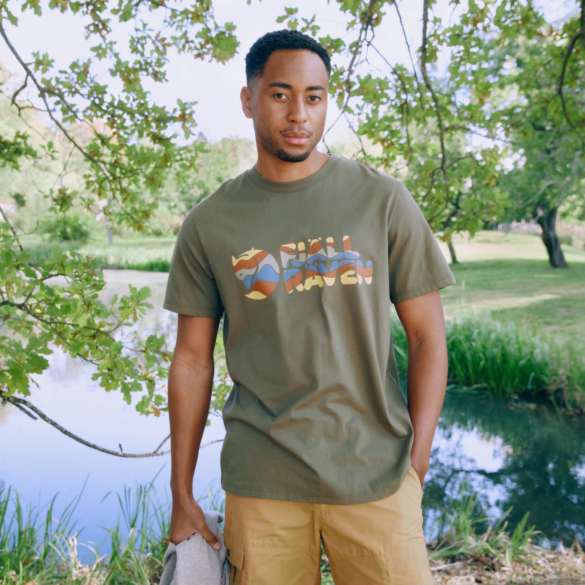 Multicolor Logo T-Shirt Men