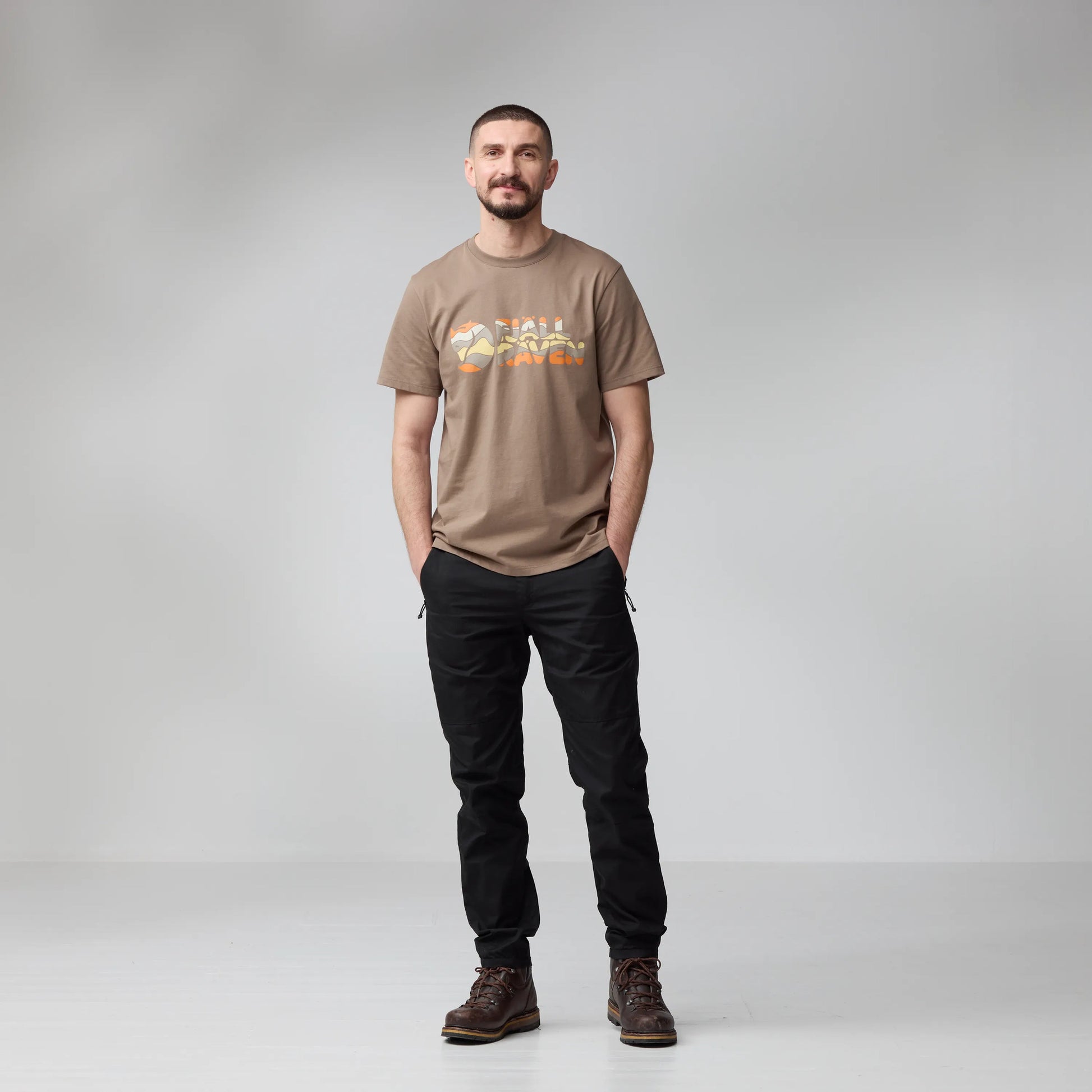 Multicolor Logo T-Shirt Men