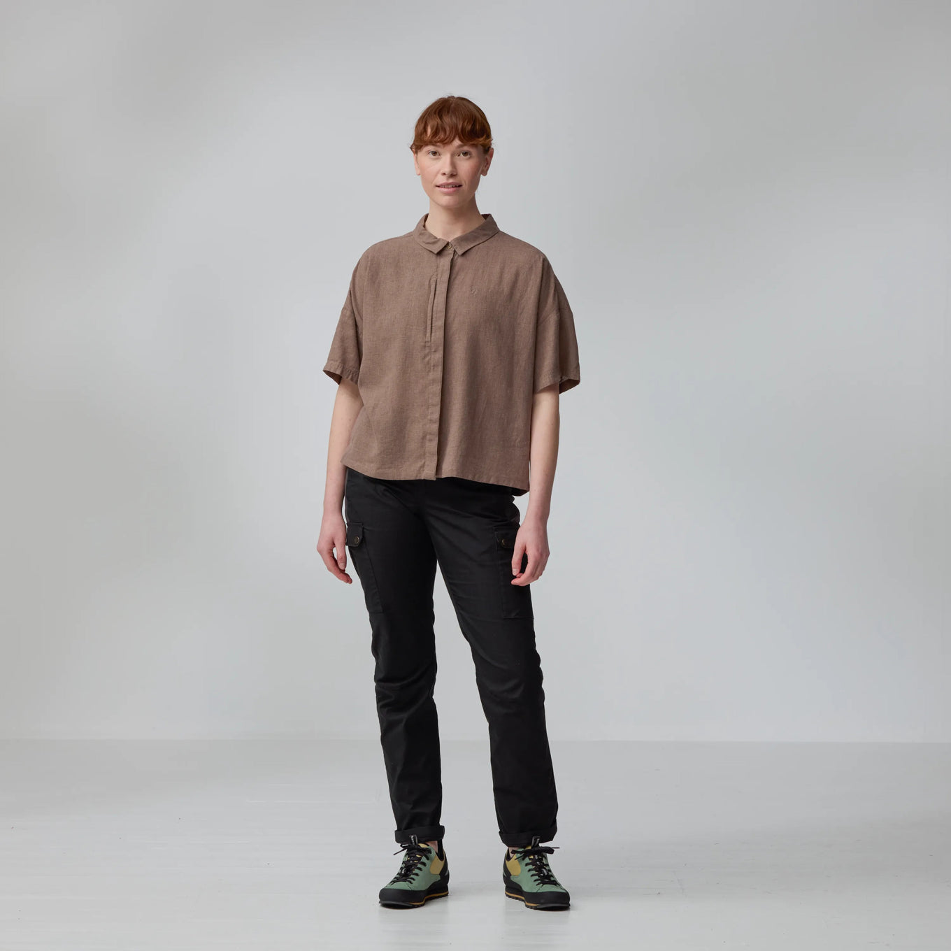 Övik Hemp Camp Shirt SS W