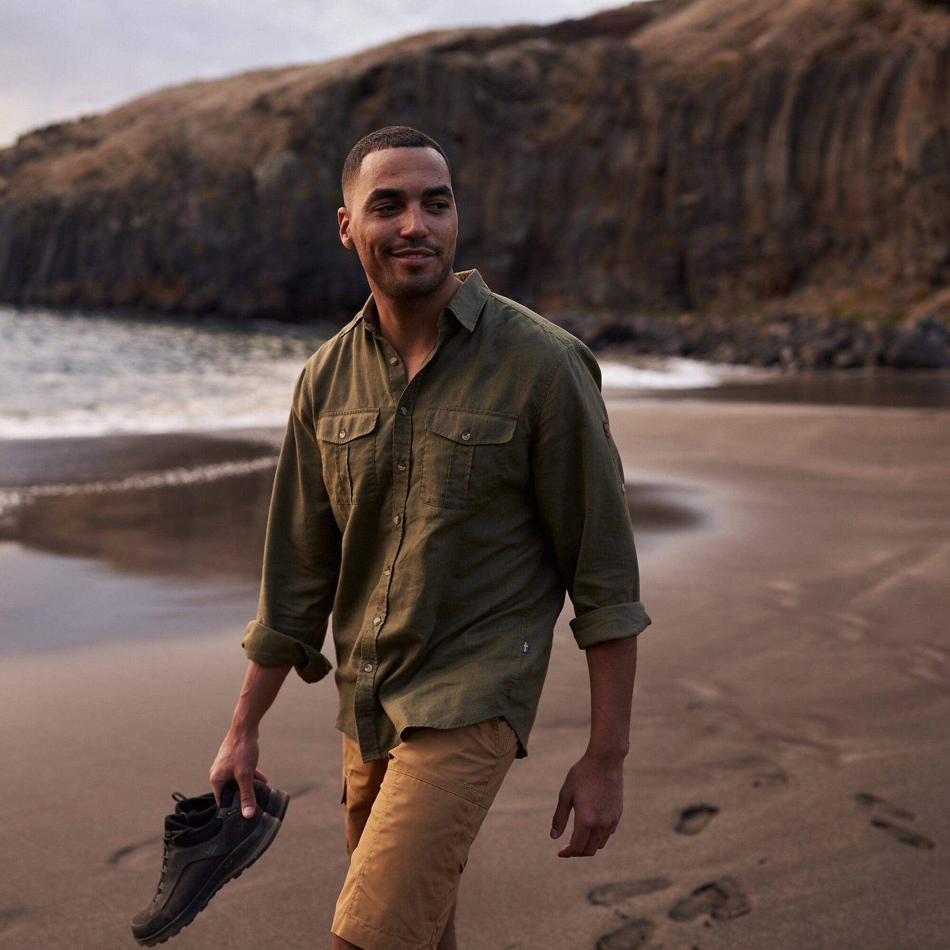 Övik Travel Shirt LS Men