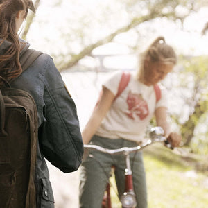 Arctic Fox Print T-Shirt Women