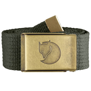 Canvas Brass Belt
