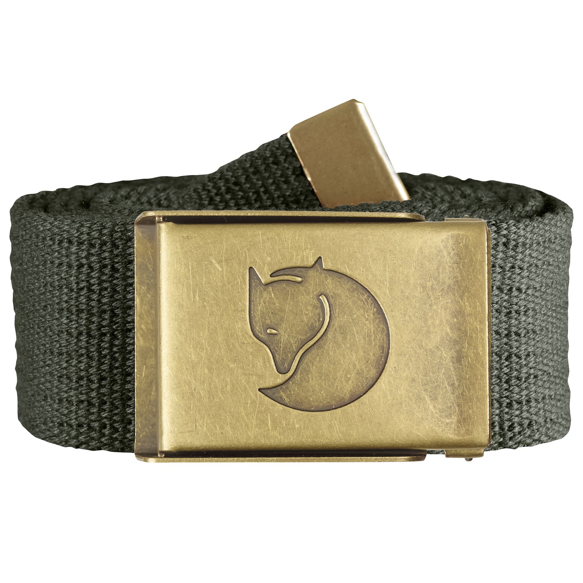 Canvas Brass Belt