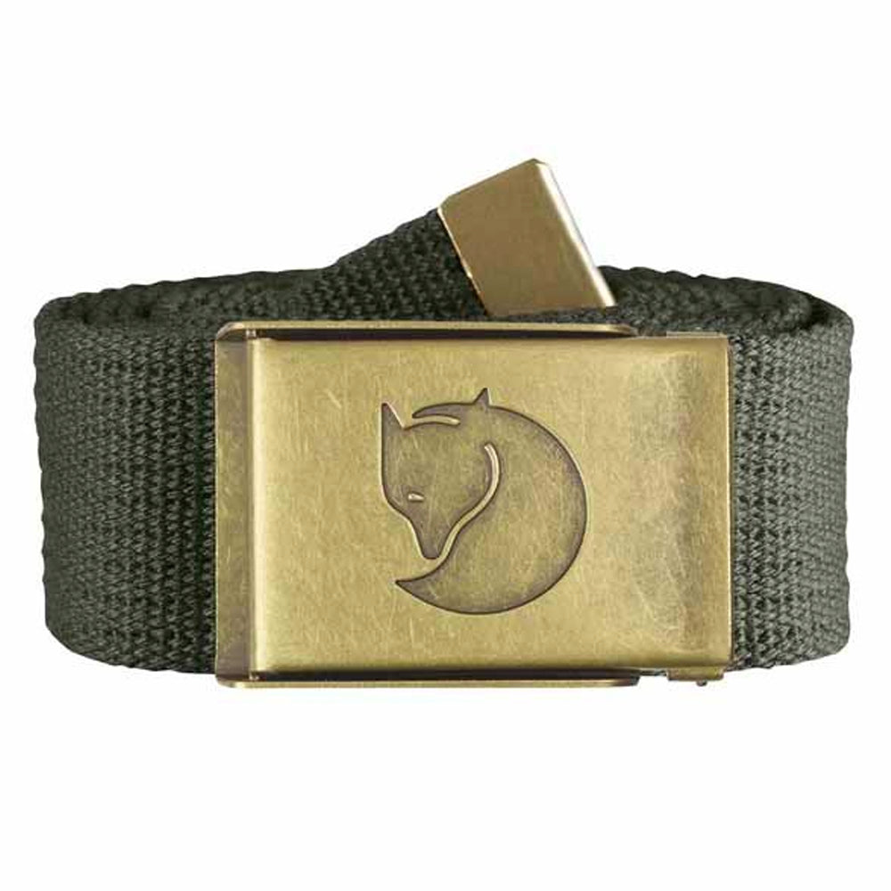 Canvas Brass Belt