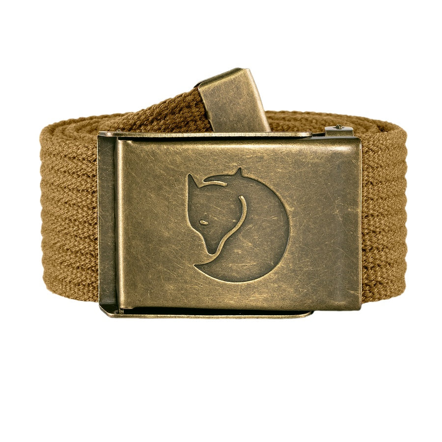 Canvas Brass Belt