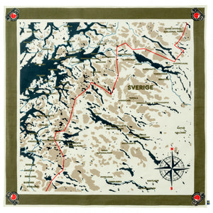 Swedish Classic Map Scarf
